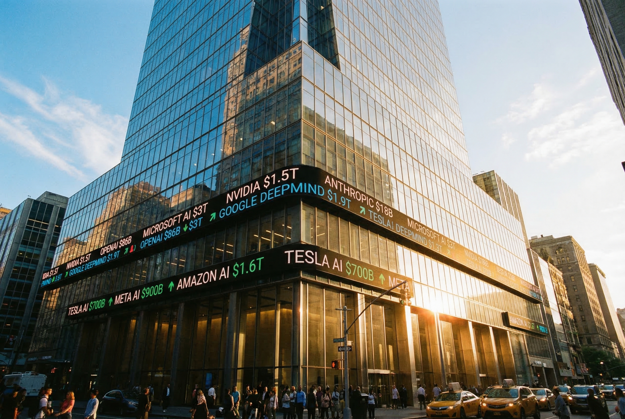 $189 billion in one month, and most of it went to three companies